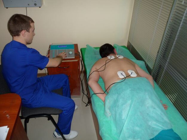 fisioterapia osteokondrosia tratatzeko metodo gisa